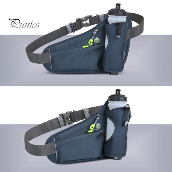 Vodotěsná běžecká ledvinka Outdoorová sportovní ledvinka Bumbag s držákem na láhev Nastavitelná ledvinka pro běh, cyklistiku, turistiku