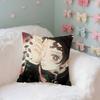 Amine K-Kimetsu No Yaibas Case Plush Fabric Soft Pillowcase Double Sided Print Cushion Cover Household Gifts