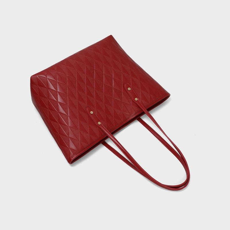 Tote Bag Women'S Bag Large Capacity High-End Sense Red Commuter Bag Bridal Wedding Bag Luggage