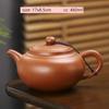 Starožitná fialová hliněná čajová konvička Surová ruda Zhu Mud Konvička Xishi Ručně vyráběná kulová dírka Filtr Beauty Pot Tradiční čajové sady Zisha