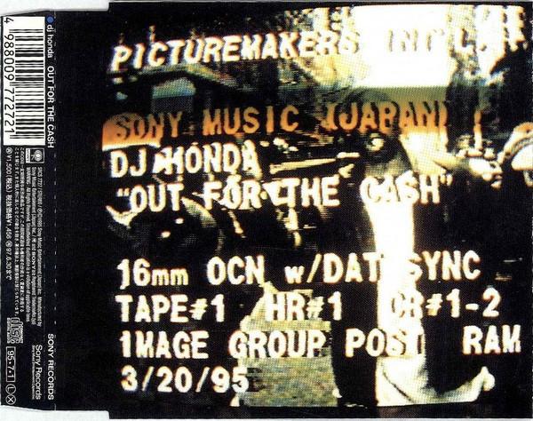 

CD DJ HONDA Out For The Cash SRCS7727PROMO Sony 1995 Japan ObiJapanese Club Dance Used