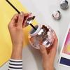 Party Flashlight Sparkly with Straw Disco Ball Cup Wine Goblets Bar Tools Cocktail