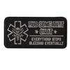 Pirate Shield Embroidered Velcro Patch Armband