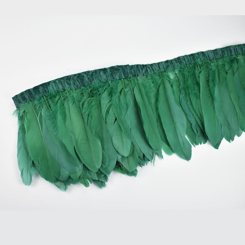 10Meters/Lot Goose Feather Trim Goose Feathers Clothing Sewing Wedding Feathers Decoration Feathers For Crafts Plumas Carnaval