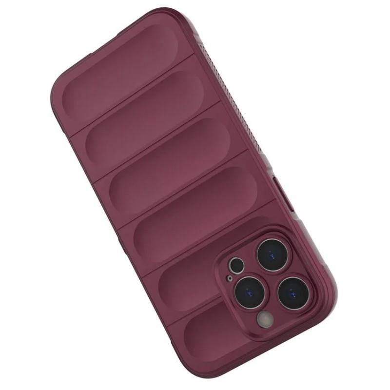 For iPhone 14 Pro TPU Case WANLONFENG HD Series Anti Slip Phone Cover with Tempered Glass