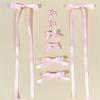 Stylish Butterfly Hair Ribbon Accessory Elegant Hairpin Fashion Hair Clip For Braids And Ponytails In Multiple Color