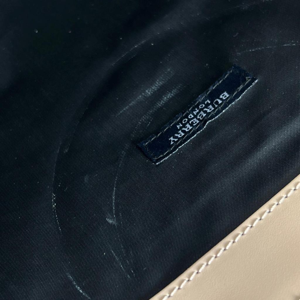 BURBERRY Tote Bag beige Women Nova Check used