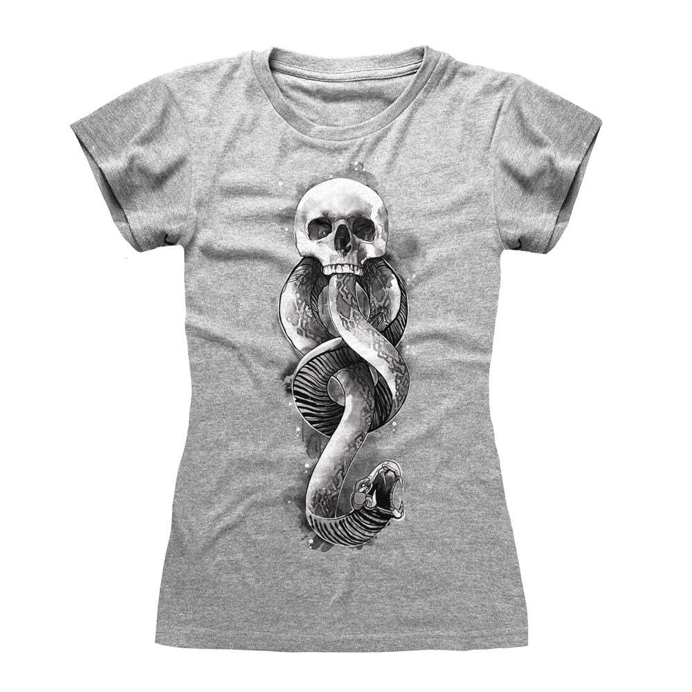 Harry Potter Dark Arts Snake Fitted T-Shirt XXL