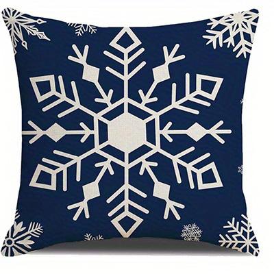 Short Plush Material Pillowcasehome Decor Christmas-Themed Patterns Cushion Covers Pattern Cushion Cover Suitable For Sofa Bedro