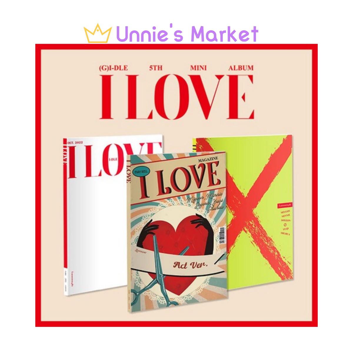 

(грамм) Альбом I-DLE I LOVE + подарок в подарок