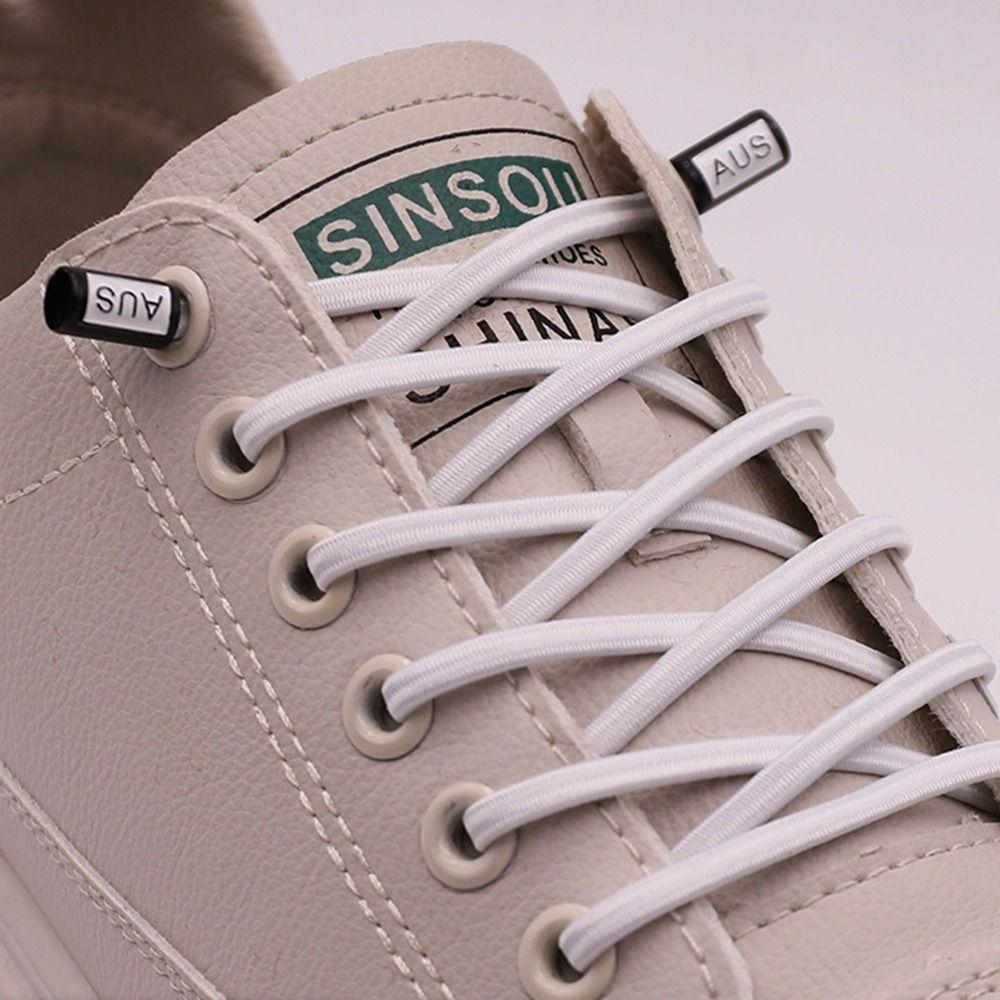 Colorful Shoelace Buckle Creative Quick Shoe Lace Portable Free Tie Shoelaces  Unisex