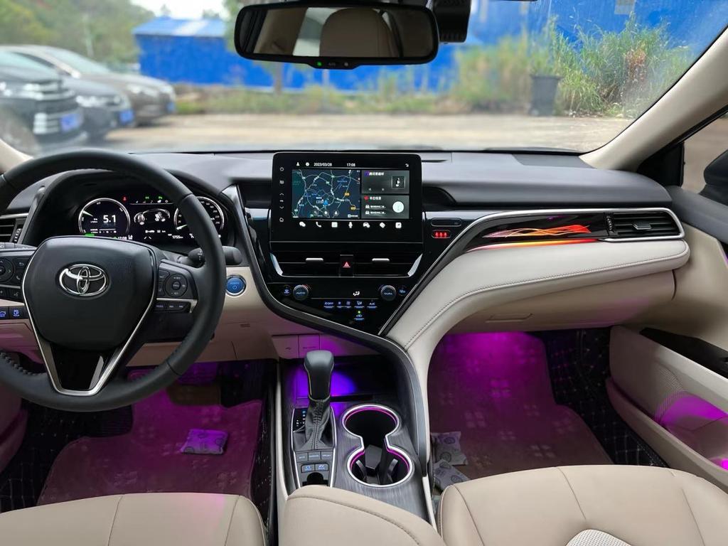 Ambient Lighting Kit For 2018–2025 Toyota Camry 1:1 OEM Mold Vehicle-Specific Fit Support App Control & Dedicated Button Control
