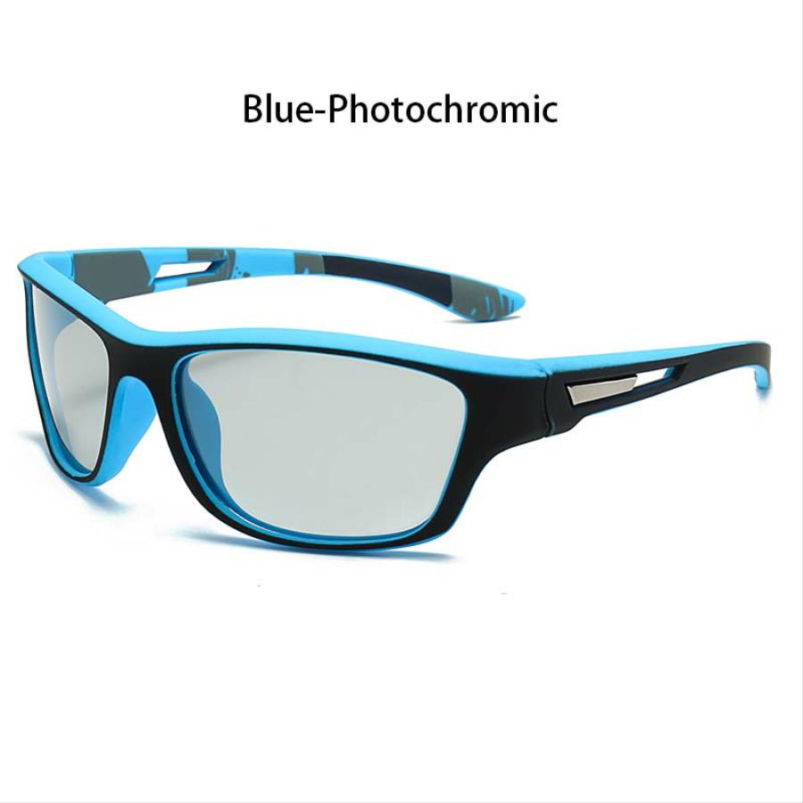 Photochromic Vintage Sunglasses UV400 for Men Women Sports Fishing Cycling Driving Mountaineering Chameleon Sun Glasses