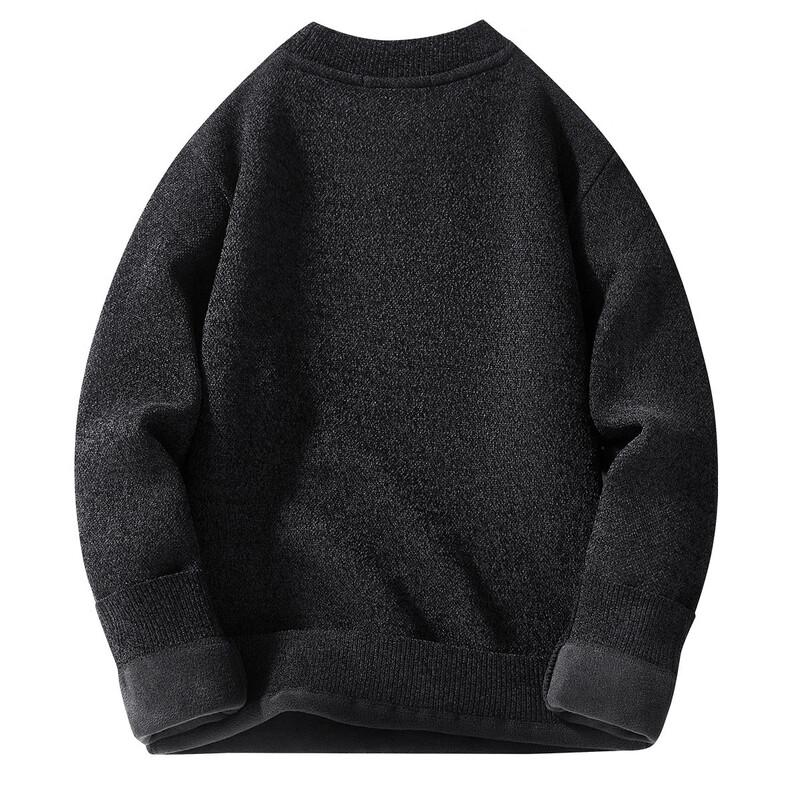 Paul Frank Men's Fleece-Lined Crew Neck Sweater