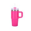 Tazza termica da auto Cross Seconda Generazione 14oz con Manico, Acciaio Inossidabile 304, Grande Capacità, Tappo con Cannuccia Ice Buster