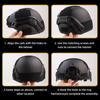 Tactical Helmet Rail Mount Accessory Side Rails Kit for High Cut Fast Helmet with Screws