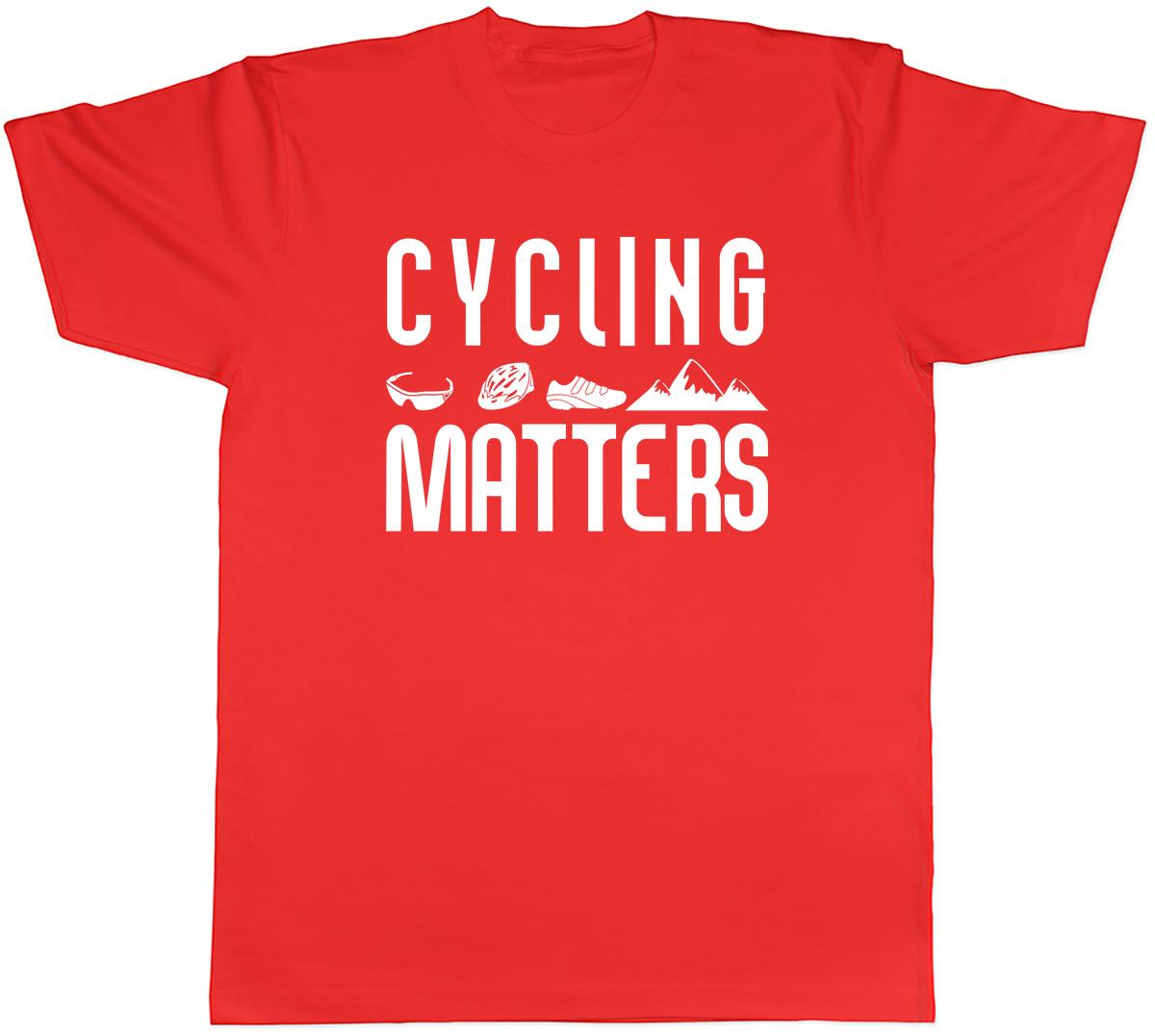 Cycling Matters Unisexs Unisex TShirt Tee S