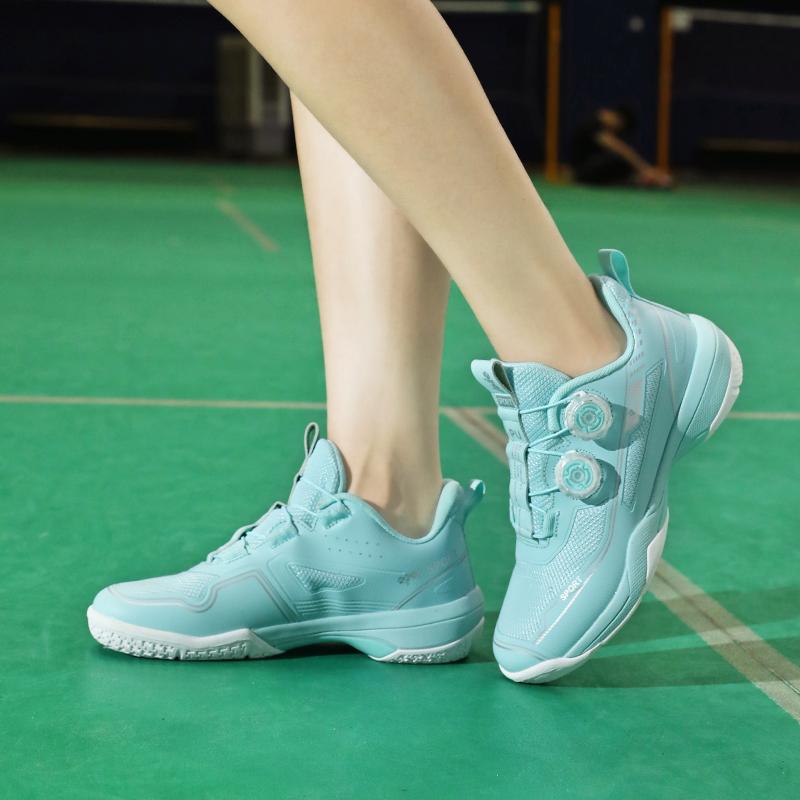Scarpe da Badminton Professionali per Uomo e Donna, Scarpe da Pallavolo Professionali, Scarpe da Tennistavolo Traspiranti in Rete Leggere