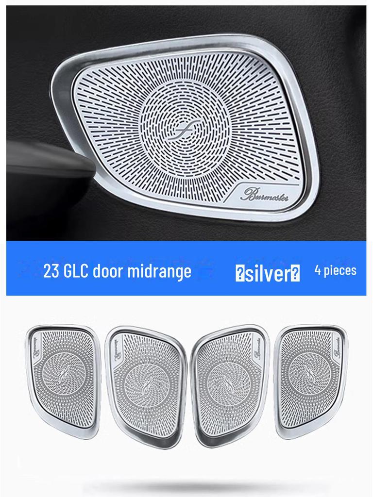 2023 Mercedes-Benz GLC300L X254 Kryt reproduktoru Berlin Sound pro GLC260L - Upravená vnitřní dekorace.