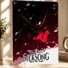 Hollow Knight Silksong Hornet D Texture Metal Poster Customized Wall Art Tin Sign Gift for Mancave Bedroom Stuff Decor Luxury