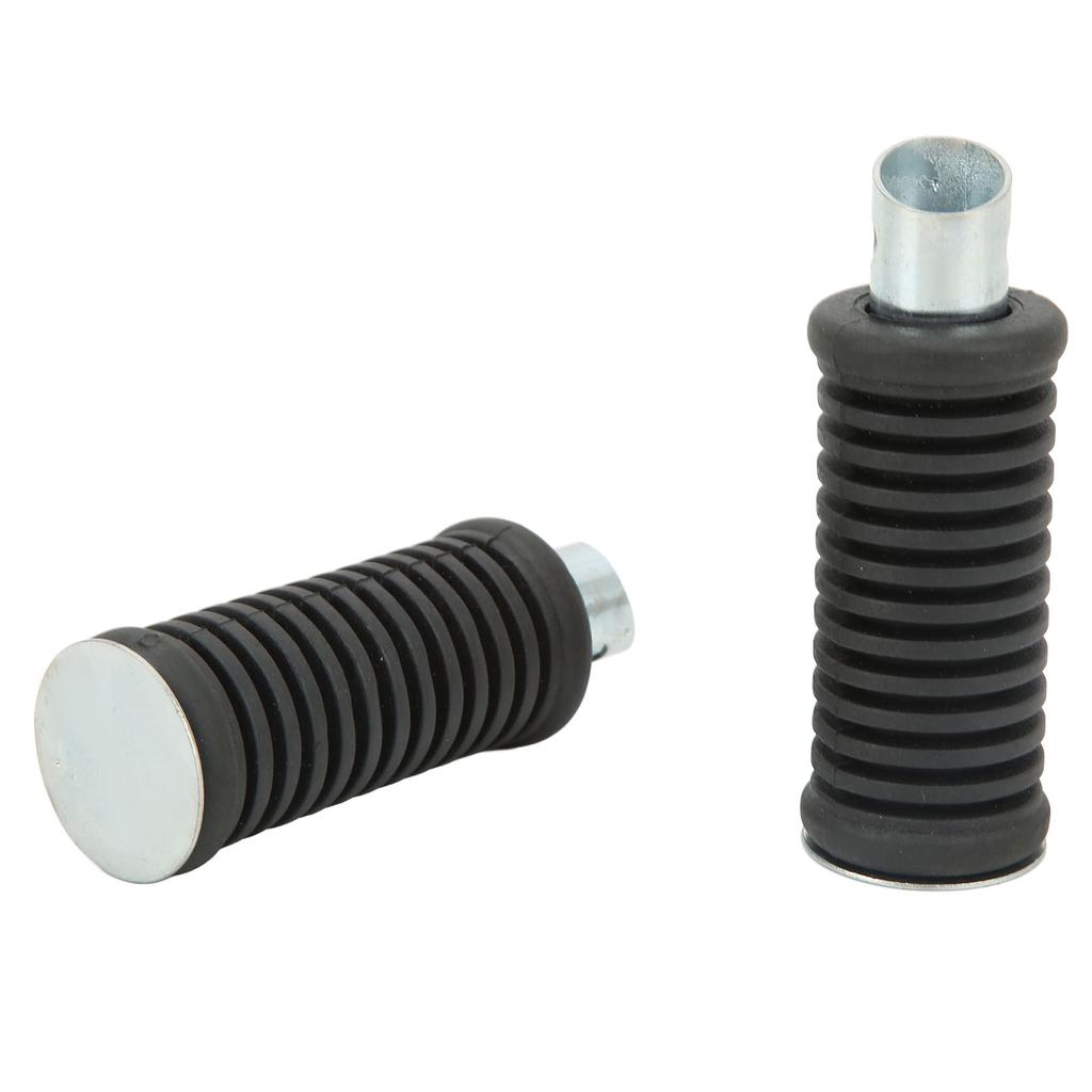 2pcs Footpegs Rubber Aluminum Alloy Foot Pedal Replacement for Baja MB165 MB200 Mini Bikes