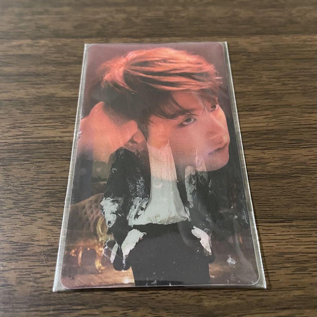 [USED] BTS WINGS CONCEPT BOOK Lenticular Card Jungkook