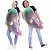 Mardi Gras Party Party Spoof Food Mouth Party Shirt Printed Cos Top Masquerade