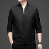 Spring and Autumn Men's Stand-Up Jacket Business Casual Top Men's Jacket