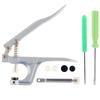 Metal & Plastic Snap Fastener Install Tool, Compact Portable Hand Press Clamp for Buckle Mounting
