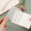 50 Sheets Transparent Sticky Notes Scrapes Stickers Note Pads Posted it Paper Clear Notepad School Stationery Office Supplies KTY