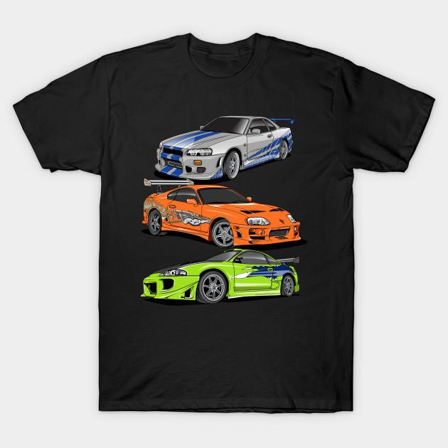 Men Black Print T-shirt Brian_O Connor!!! No-Cut Transfer Paper Print Cotton Tshirt 3XL чёрный