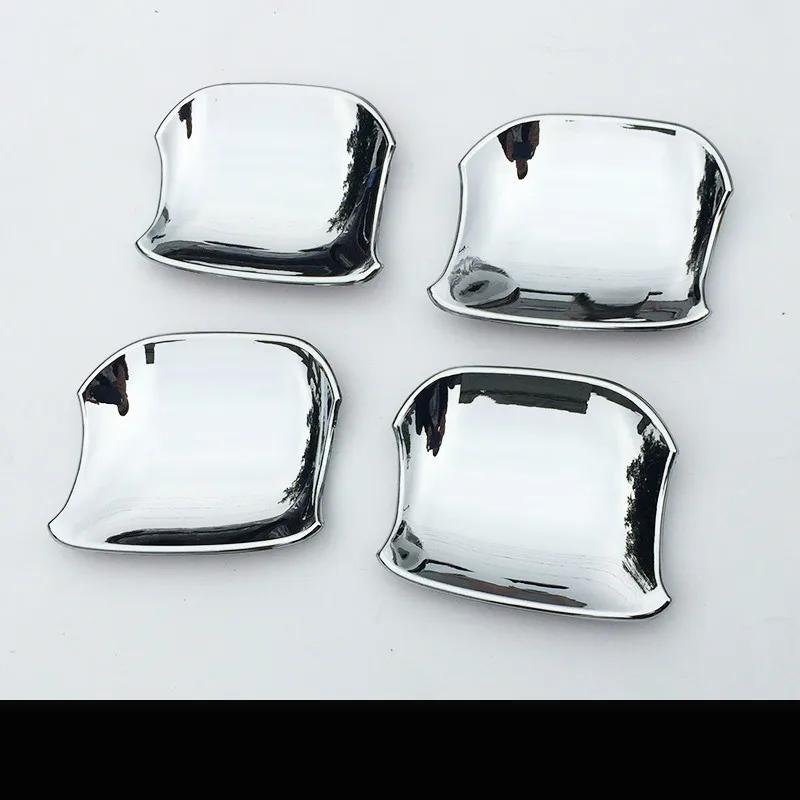 

For Kia kx cross kxcross 2017 - Chrome Carbon Fiber Door Handle Cover Trim Sticker Overlays Styling Accessories bowl