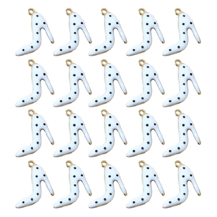

High Heel Shoe Jewelry Charm Stainless Steel Crafting Supplies For Handmade Accessories Key Rings And Bag Ornaments