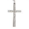 Durable Silver Cross Drum Key Necklace Jazz Drum Wrench for Drum Head Tuning