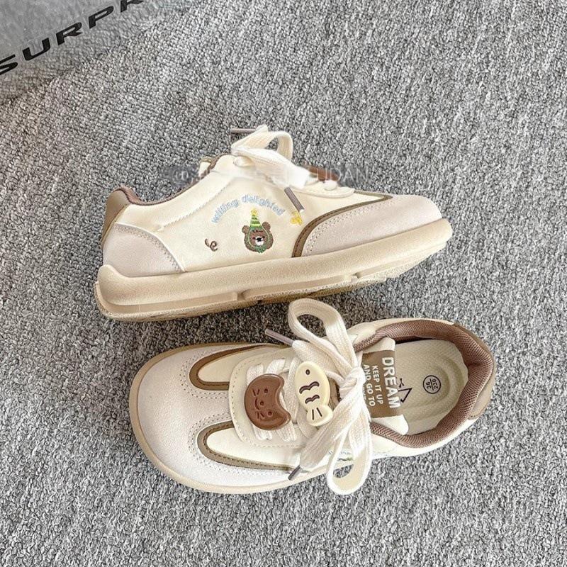 2025 New Niche Design Emotion Training Shoes Female Students Versatile Big Head Shoes Retro Casual Sports Forrest Gump Shoes