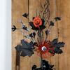 Halloween Decorations, Ins, Horror, Pumpkin, Maple Leaves, Eyeballs, Flower Branches, Home Party Ornaments, Party Decorations