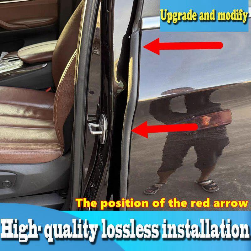 Suitable for BMW 3/5/7 Series old models X5 F15 X6 X16 F02 E90 F18 rear door front sealing strip E66 door B-pillar sealing strip