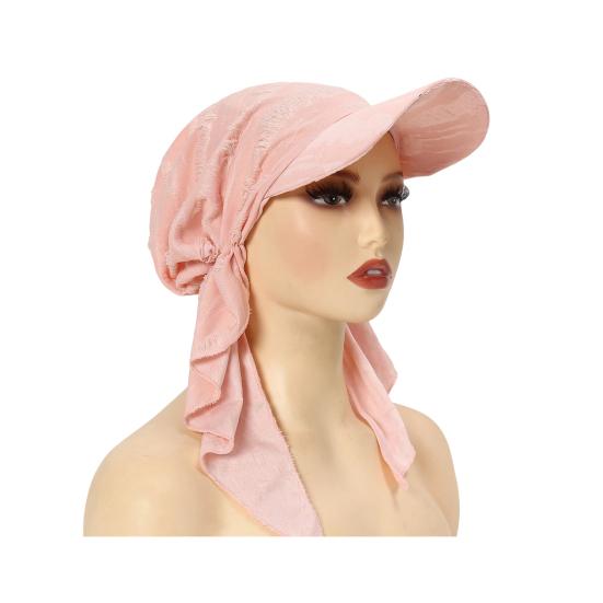 Women Headscarf Hat Elastic Design Shawl Baseball Hat Headscarf Lightweight Easy to Wear Head Covering Turban Hat