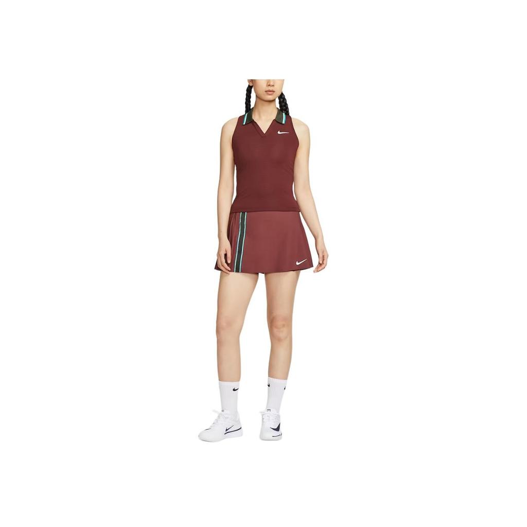 Nike Court Slam Dri-Fit Short Skirt Women Skirts Dark-Team-Red White FZ6767619