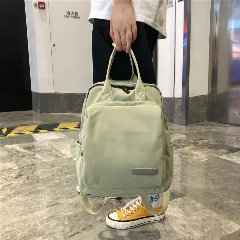 Lightweight Macaron Korean Style Backpack Practical For Primary And Middle School Students 2023 New Japanese Double Shoulder Bag