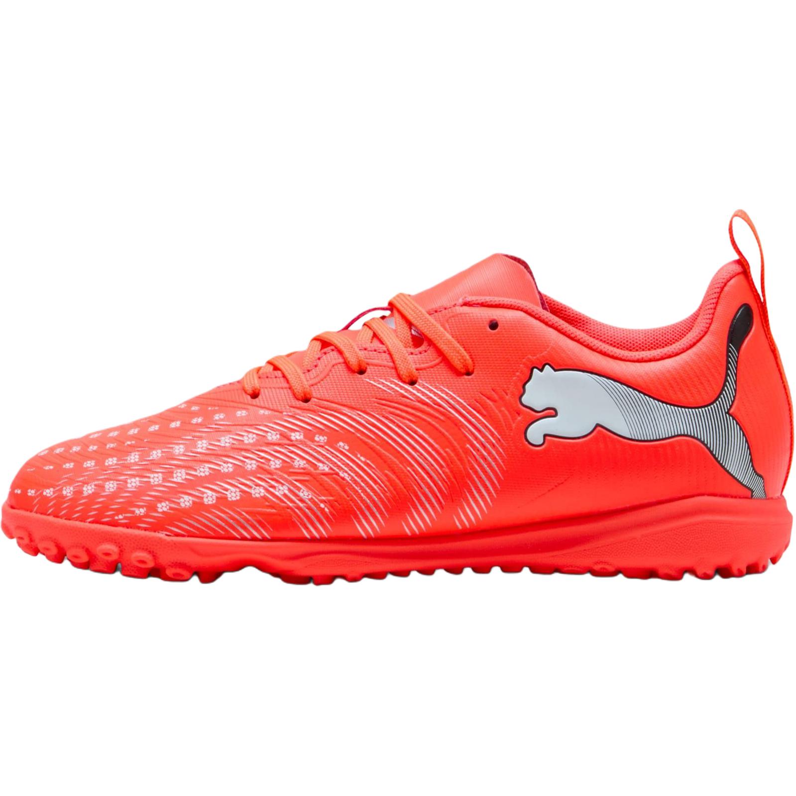

Puma Future 9 Play Comfortable Fit Support Low Top Kids Football Shoes Kids football shoes Red Silver 108929-01 35