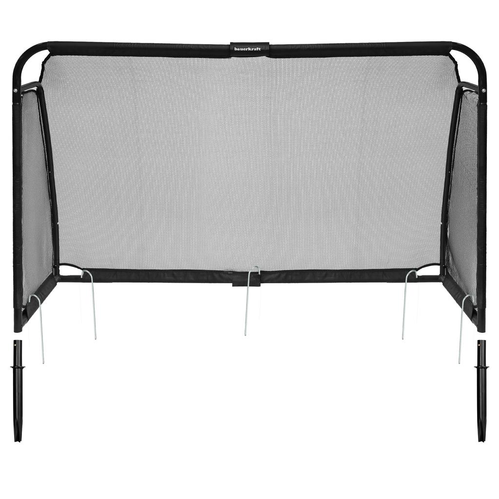 Metalowa Bramka Piłkarska Z Siatką Treningowa Do Gry W Piłkę Nożną 180X120X60 Cm Czarna