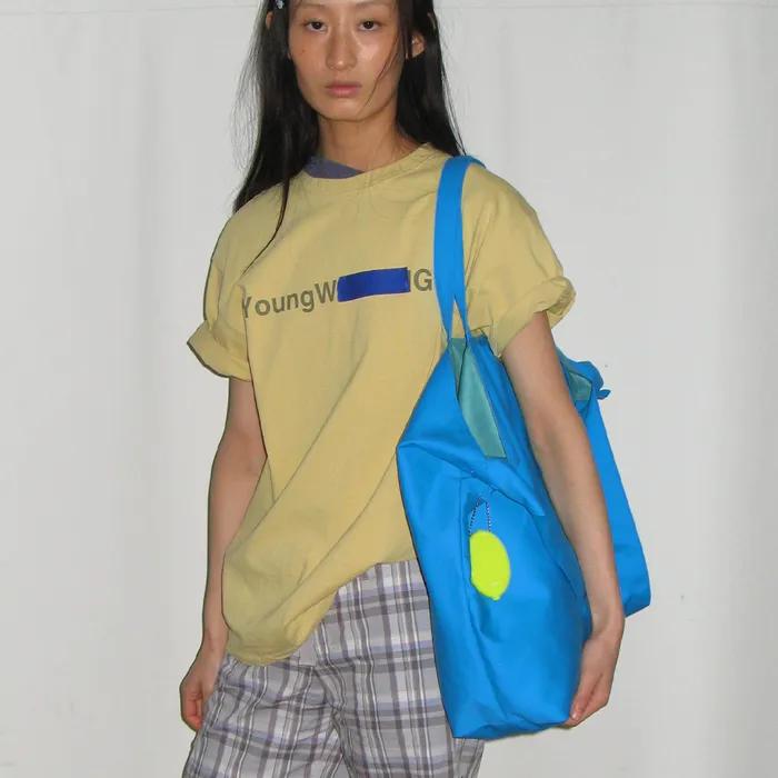 [2nd Reorder: Immediate Shipment] 0015 3-Way Cross Bag_Capri Blue