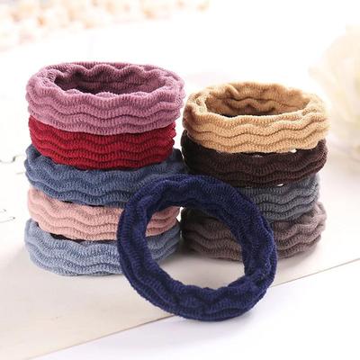 Hair Accessories Seamless Korean Style Women Hair Ties Ponytail Holder Hair Ropes Hair Band