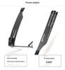 Ultra-light German Screwless Metal Glasses Frame for Men's Myopia