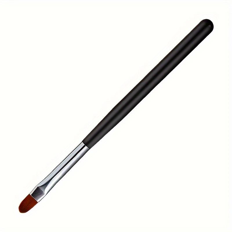 1pc Round Head Nail Pen Gel Extension Brush for DIY Manicure, Acrylic Coating Tool, Unscented, Nail Art Accessory, Nail Art Brush