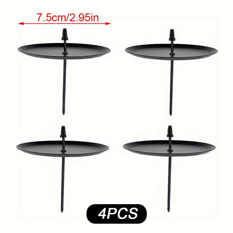 4 STK New Arrivals julepynt med stearinlys Middag Atmosfære Dekking Borddekorasjon