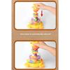 Baby Educational Push Giraffe Jumping Ball With Rolling Beads For Kids Playroom