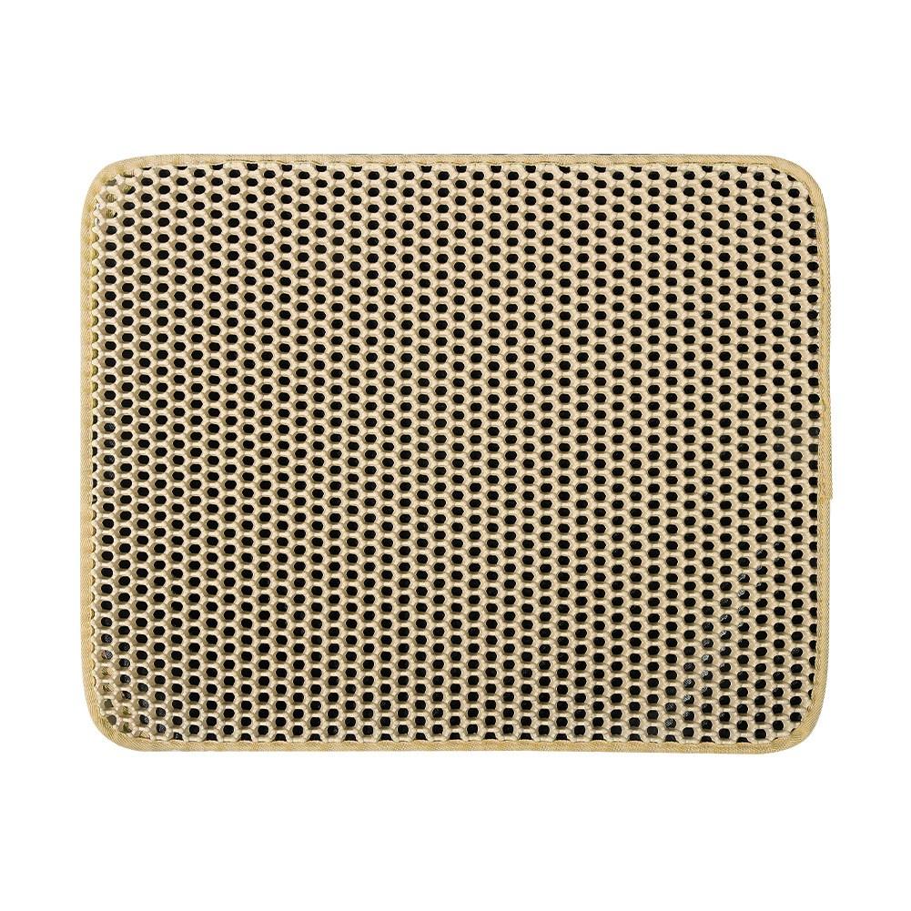 

Коврик для кошачьего туалета, водонепроницаемый двухслойный коврик для кошачьего туалета, нескользящий моющийся коврик для песка, чистящая подушка для домашних животных, чистящие средства для домашних животных XS-30x30cm