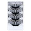 8PCS Men's Safety Razor Blade Facial Care Razor Blade Sharp Manual Razor Blade Shaving